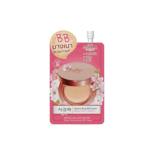 SISTAR Sakura Aura BB Cream SPF 30 8 g 0.28 oz Waterproof Sunscreen