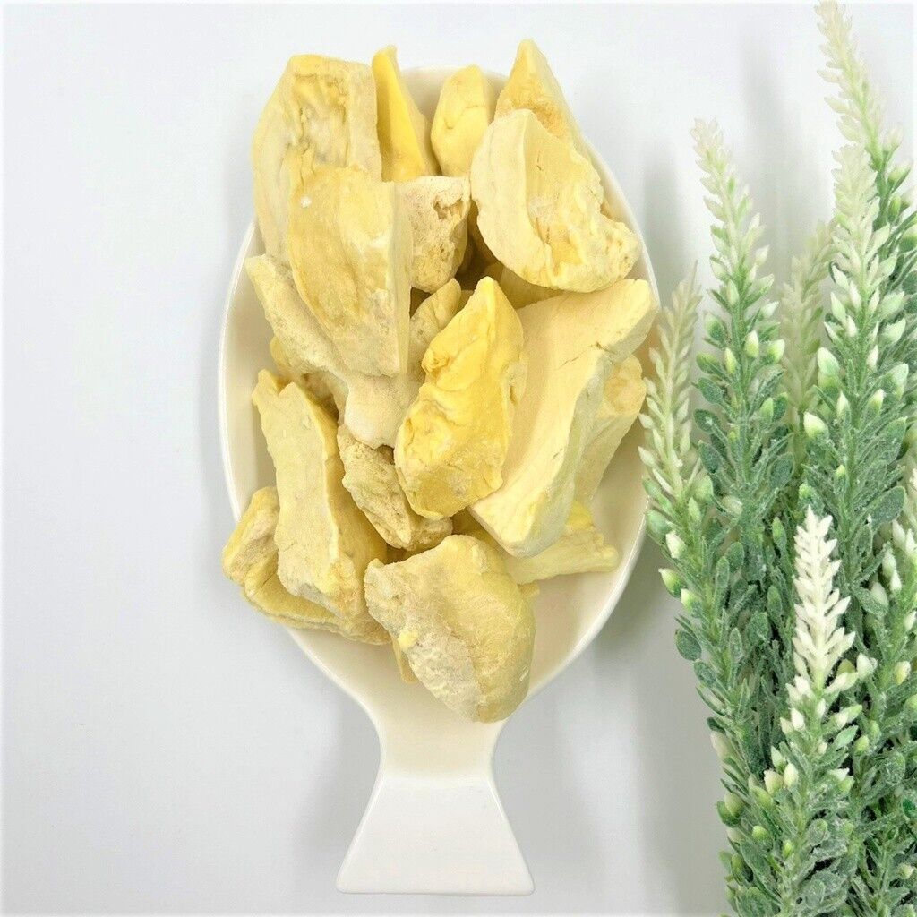 3x Durian Monthong Freeze Dried Grade A Snack Thai King Fruit Zip Lock Bag 200 g