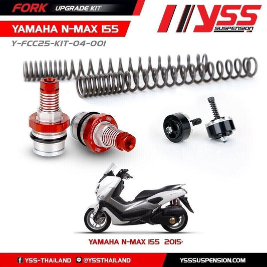 Yss front fork upgrade kit parts for yamaha nmax 155 model 2016 2017 2019 2020