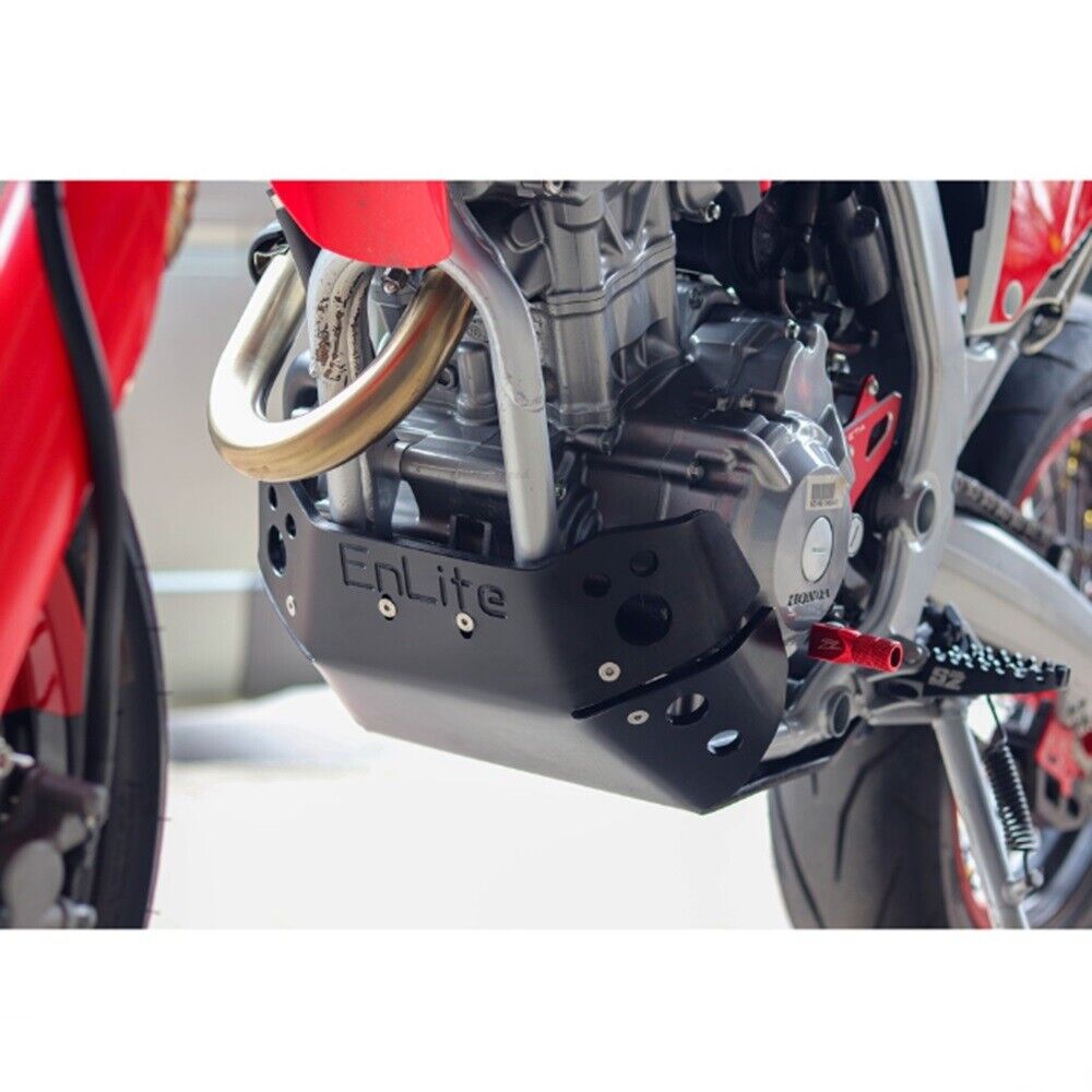 Honda CRF300L (8MM) Engine Guard Skid Plate Black Plastic Motorcycle Accessory