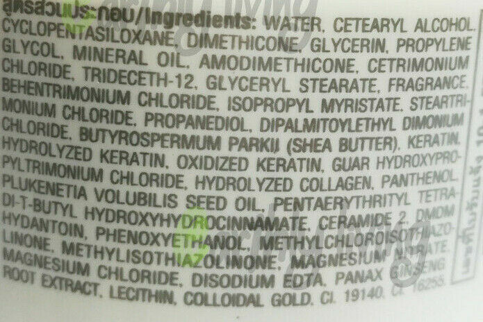 Cruset Gold Crystal Keratin complex Hair Repair Treatment Dry Split Ends 500ml.