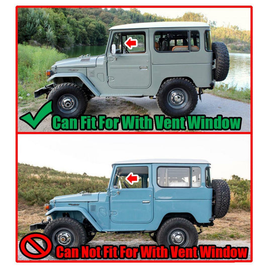 Window Door Glass Belt Seal Trim Weather-strip For Toyota Land Cruiser Fj40 Bj40