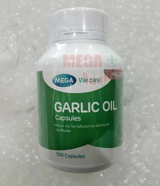 100 Capsules Garlic Oil Helps Blood Circulation And Sex Capability