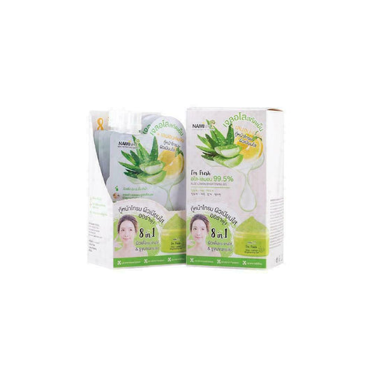 Nami I m Fresh 99.5% Aloe-Lemon Brightening Gel 30 g x 6