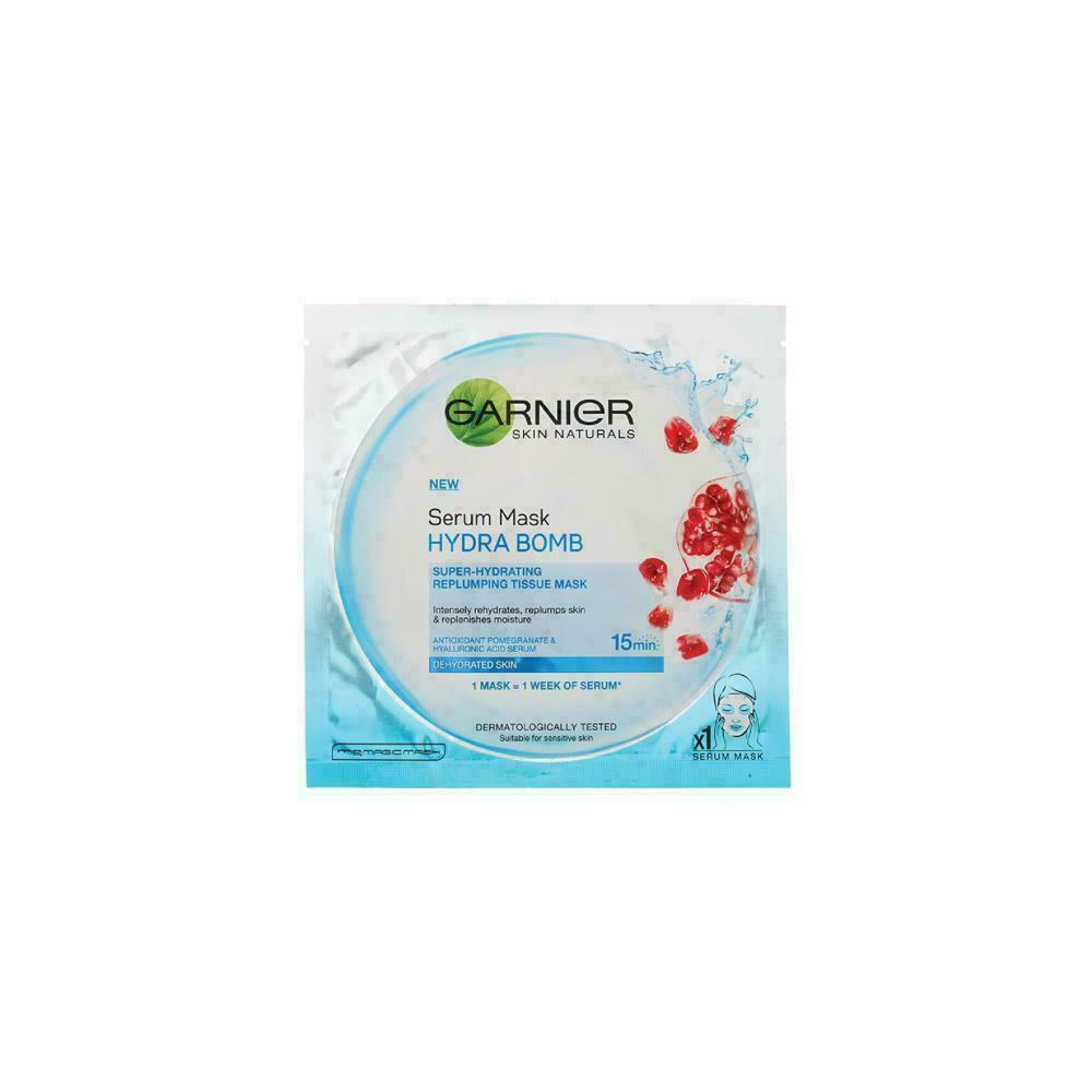 Garnier Hydra Bomb Super-Hydrating Replumping Tissue Mask (Pomegranate) 32 g
