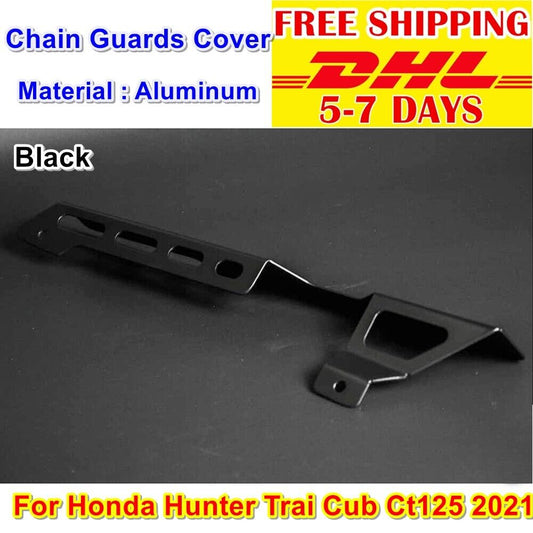 Black Chain Guards Cover For Ct125 Honda Hunter Cub 2021 125 Trail Front New