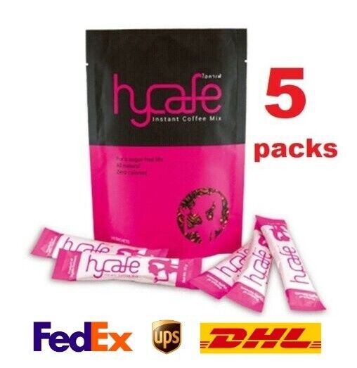 5x Instant Coffee Hycafe Classic arabica beans 0% Calorie Vegan Coffee