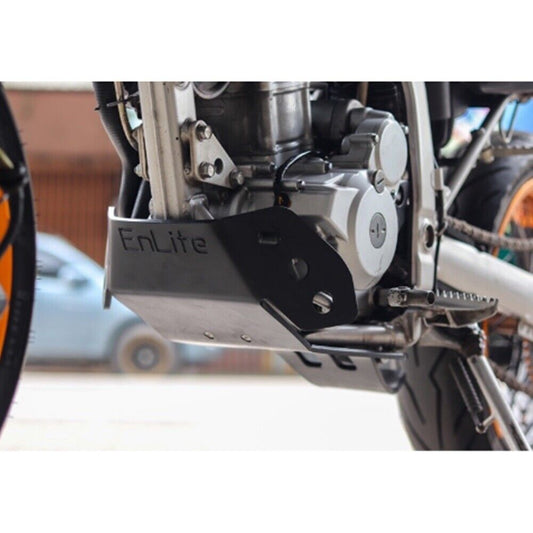 Kawasaki KLX250 / KLX300R Engine Guard Skid Plate Black Motorcycle Accessories
