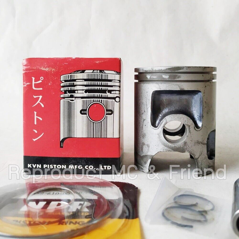 Yamaha RX100 Piston + Ring + Pin + Clips Set Oversize 0.75 (Diameter = 52.75mm)