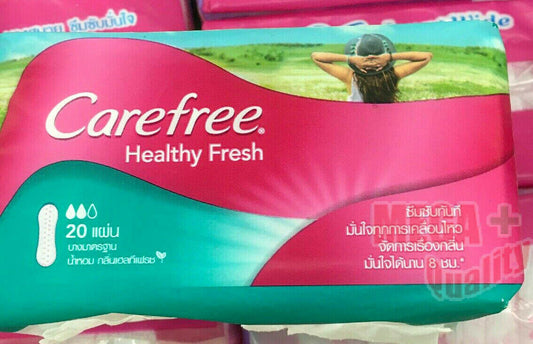 Carefree Healthy Fresh Super Dry Napkin Slim Thin 8 hours 20 Pads