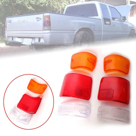 Tail Lamp Rear Light Lens Pair LH RH Fits Isuzu TFR TF Pickup Rodeo 1989-1996