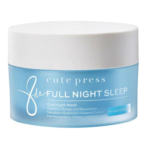 Cute Press 8 Hr Full Night Sleep Overnight Mask Rejuvenates skin fresh glowing