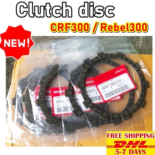 C13 Clutch Plate Friction Kit Set Plates For Honda Crf300L Crf300Rally Rebel300