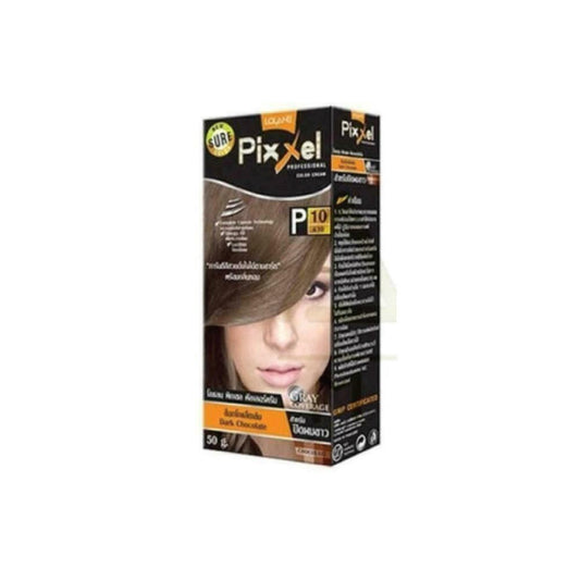 Lolane Pixxel Color Cream Gray Coverage P10 4.10 Dark Chocolate 100 ml