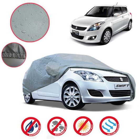 Car Cover Waterproof Sun Rain Protect Body Fit Suzuki Swift Hatchback 2012-2017