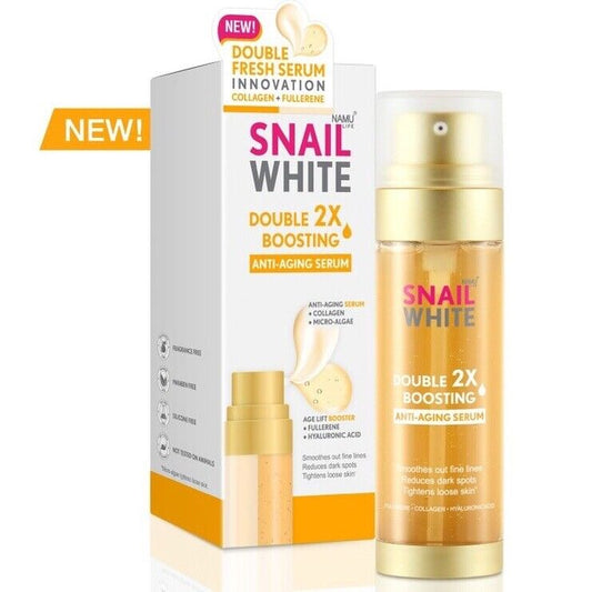 Namu Life Snailwhite Double Boosting Anti-Aging Serum 40ml