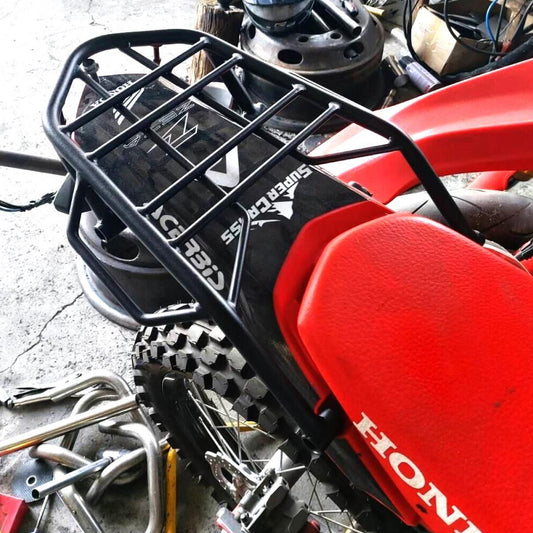 CARGO RACK REAR LUGGAGE STEEL MOTORCYCLE FIT HONDA CRF 300 L RX RALLY BIKE