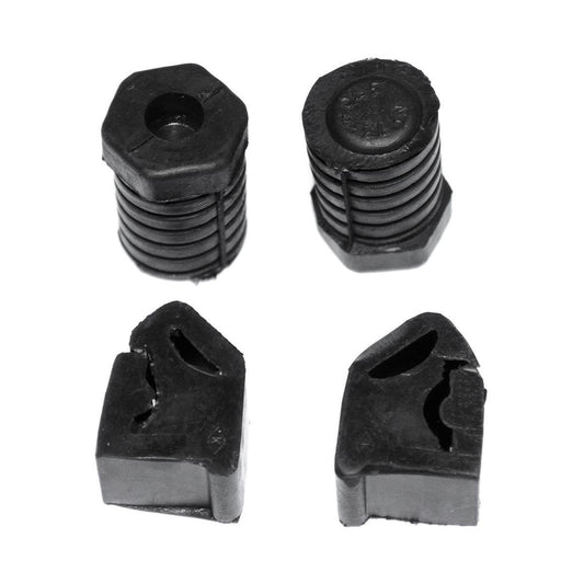 4 PCs Side Cushion Hood Bonnet Bumper Rubber For Toyota Hilux Pickup MK3 1990-97