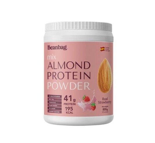 Beanbag Strawberry Almond Protein Drink Meal Replacement Weight Control 800g.