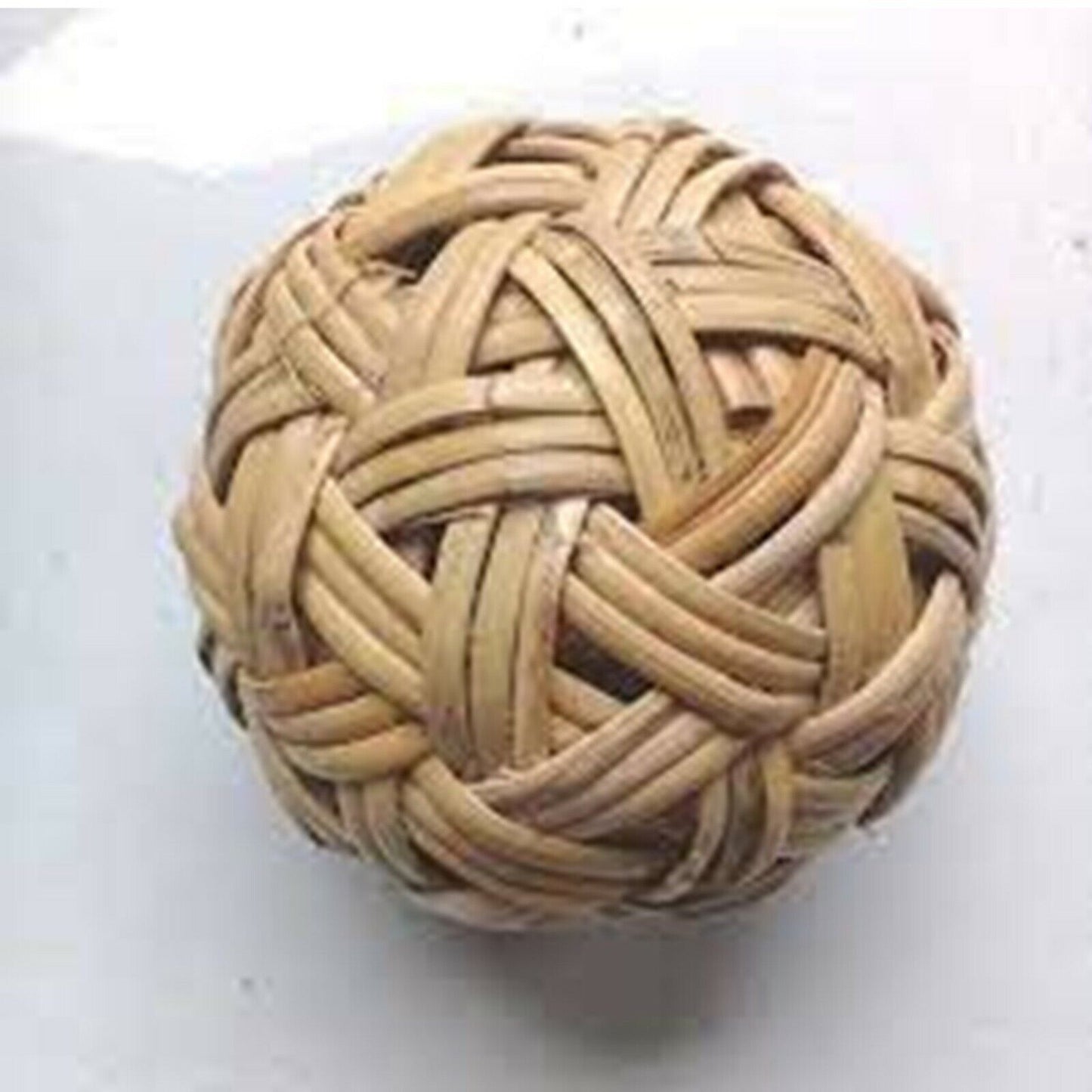 1Pc of Sepak Takraw Thai Rattan Balls Sport Kick Handmade style Home Decor