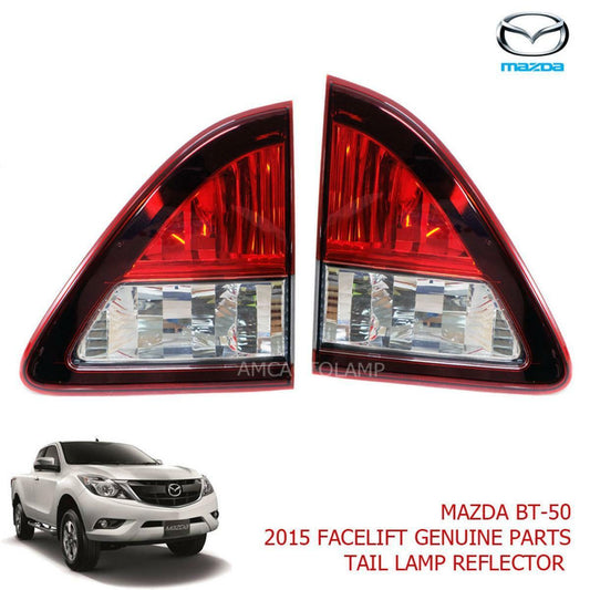 Mazda BT-50 BT50 Pickup Ute Tail Lamp Light Trunk Genuine Parts Facelift Pair
