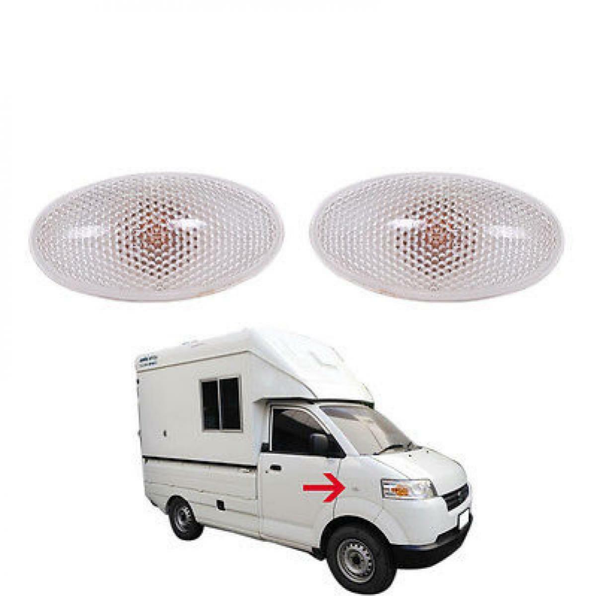 13+ Suzuki Carry Mini Truck Side Lamp Light Oval Fender light With Lamp Pair