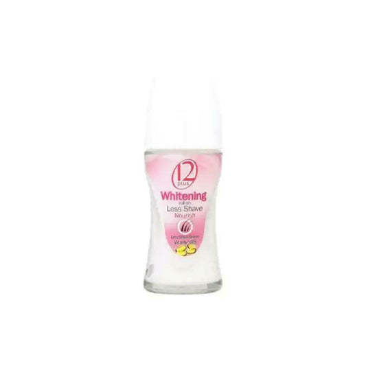 12 Plus Whitening Roll On Less Shave Nourish 32.50 ml