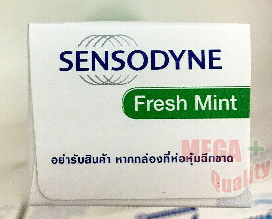 100g Sensodyne Fresh Mint Fluoride Toothpaste blocks the Hot Cold sensitivity