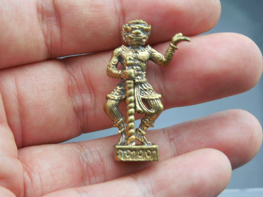 Powerful Magic Thai PHRA PHIRAP Giant Wealth Talisman Life Protect Statue Amulet
