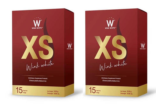 2 x Wink White Morosil S Dietary Supplement Product 15 Capsules