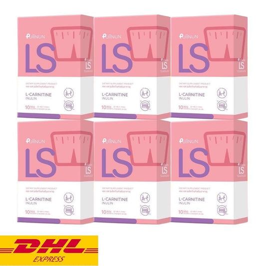 6x Puiinun LS L-Carnitine Inulin Instant Powder Control Hunger Weight Management