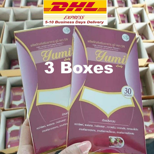 3 x Supplement Lady Bust Breast Enlargement Vagina Fit Firm Tighten Skin Shine
