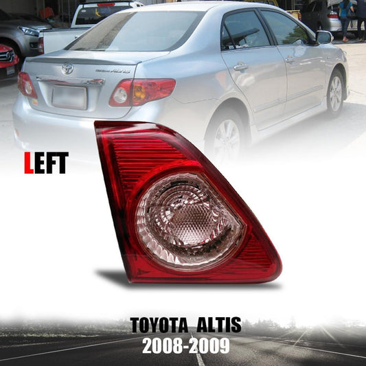Rear Reflector Inner Tail Lamp LED LH For Toyota Corolla ZZE142 Sedan 2008-2009