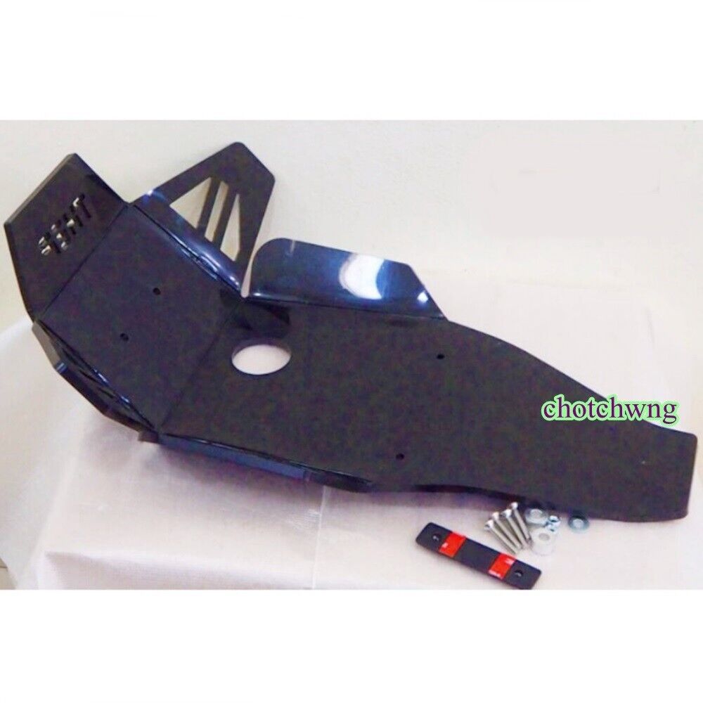 Yamaha WR155 Engine Guard Skid Plate For modified pipe Black Motorcycle Plastic