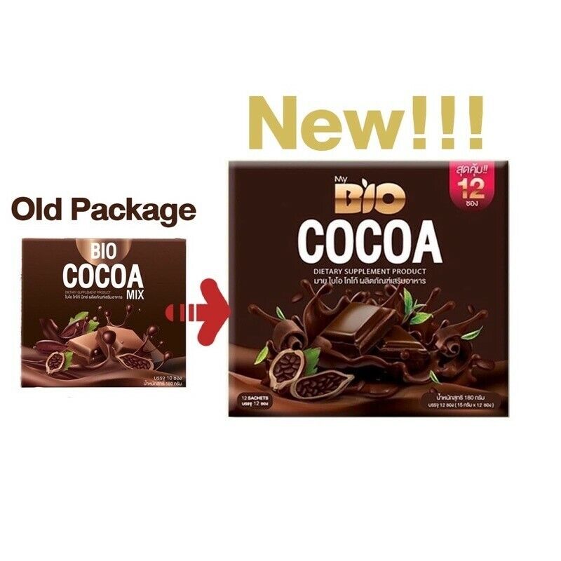 BIO Cocoa Mix Detox Weight Control Burn Instant Drink Slim Instant 1 box