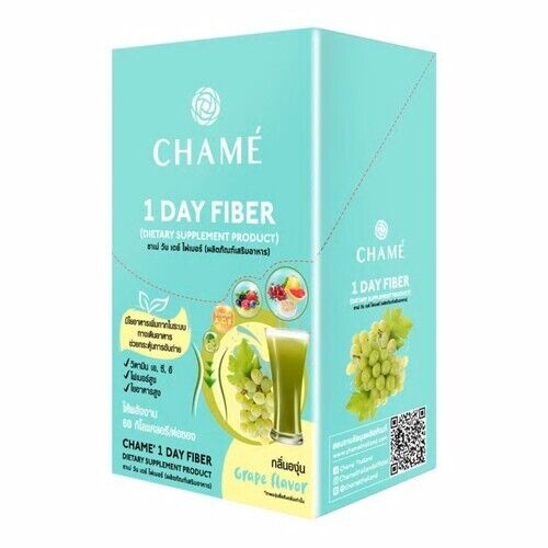 CHAME 1 Day Fiber Detox Drink Radiant Skin Help Excretion Hight Vitamin 6sac/box
