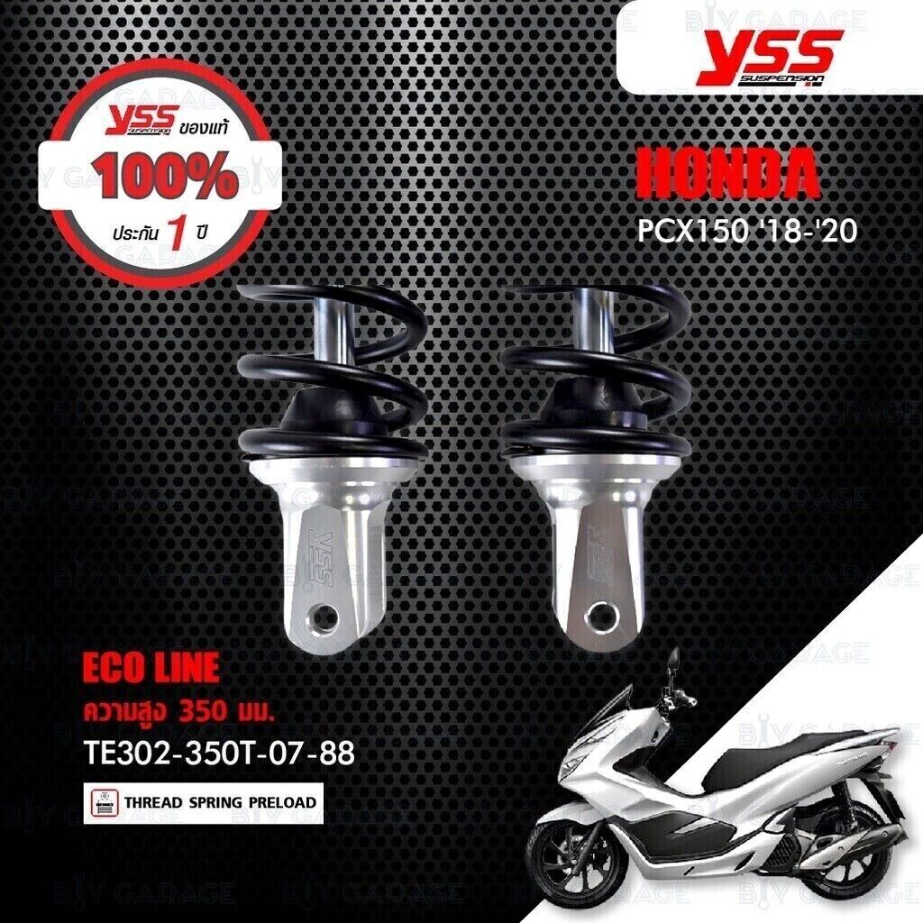 YSS Adjustable Rear Gas Shock Suspension FOR HONDA PCX150 2018-2020