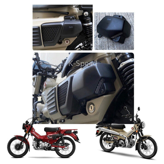 Black Air Filter Cover For Honda CT125 Trail 125 Hunter Cub 2022 - 2023