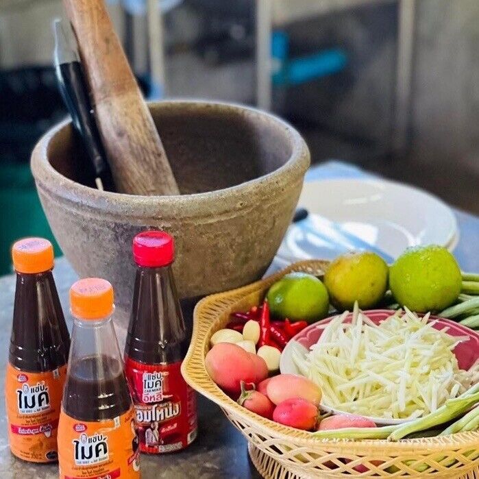3x Zab Mike Pla Ra Som Tum Fish Sauce Thai Lao Esan Chili Plaste Spicy Seasoning