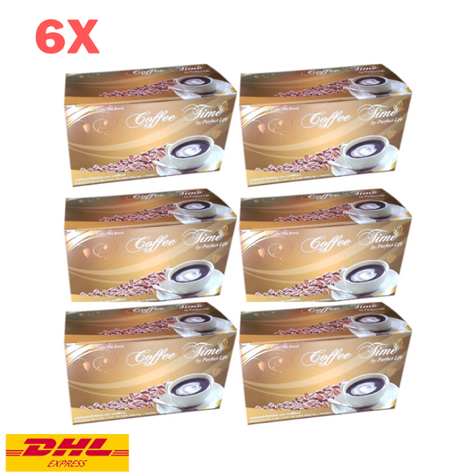 6x Coffee Time Perfect Life Instant Mix Herbs 18 in 1 Health Natural Sugar-free