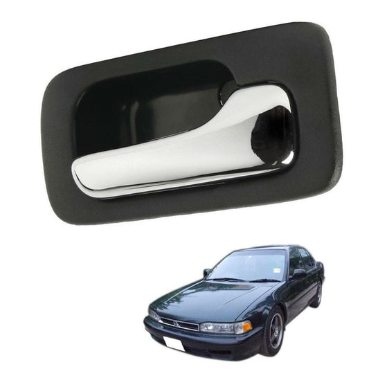 1990 1991 1992 1993 For Honda Accord Inner Door Handle Interior Black Right