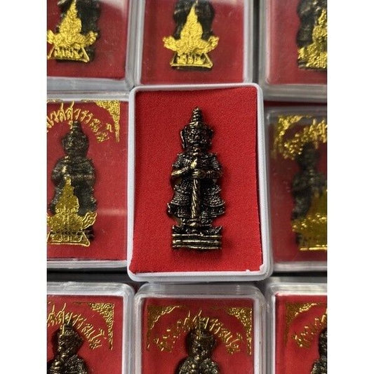 Thao Wessuwan Talisman Giant God Thai Amulet With Box Sacred Magic Charm Fetish