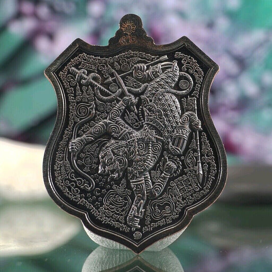 Medal Mahayant Talisman Maha Prab Hanuman Thai Buddha Amulet LP Boon