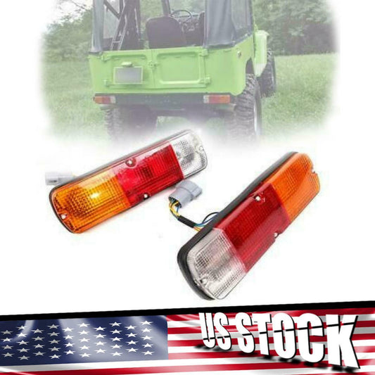 Tail Lamp Rear Lights Pair Fit Toyota Land Cruiser FJ40 FJ45 BJ40 HJ45 BJ42