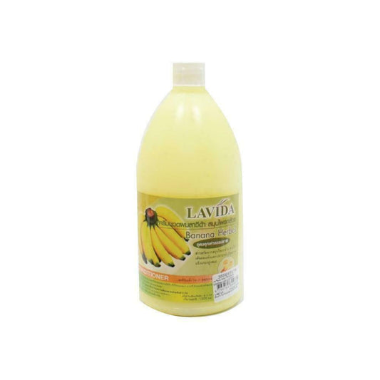 Lavida Banana Herbal Conditioner 1000 ml restore dry and damaged hair