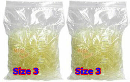 2x1000 Size 3 Empty Vegetarian Clear Capsules Pills Filling Powder From Rice