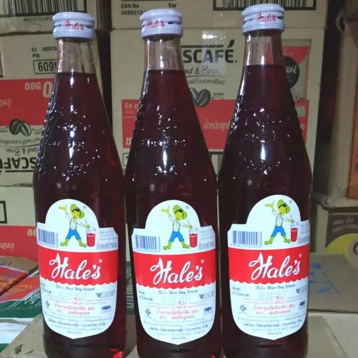 Hales Blue Boy Nectar Concentrated Artificial SALA & Cream Soda Flavored Syrup