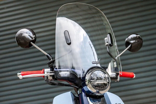WINDSHIELD HONDA 2018 - 2023 C125 SUPERCUB BIG WINDSCREEN METER VISOR MASK CLEAR