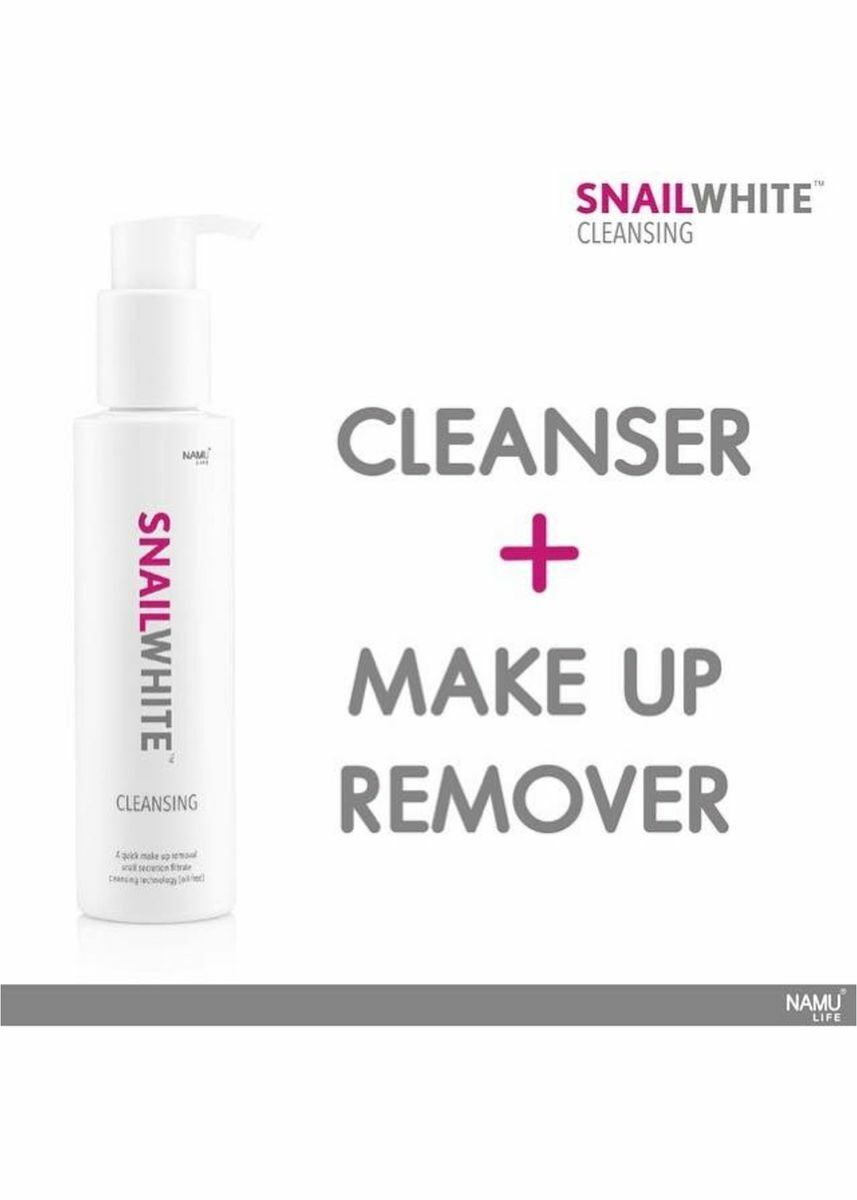 151ml Snail White Cleansing Deeply One Simple Step Cleanser + Make Up Remover