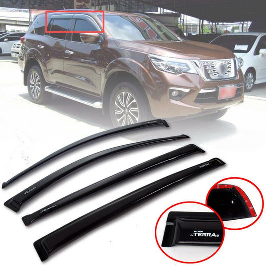 Rain Sun Visor Windshield Air Deflector Window Guard For Nissan Terra 2018-2019
